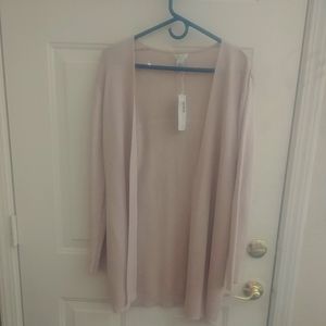 Metallic gold Chicos NWT Size 2 Her nice open sweater . great for special occa.